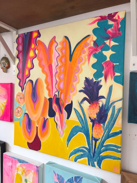 ‘Dopamine Dancing in Flower Pots’