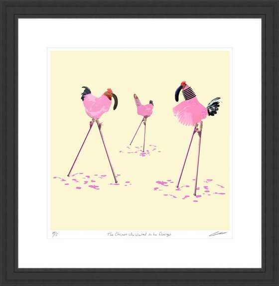 The Chickens Who Wanted to be Flamingos
