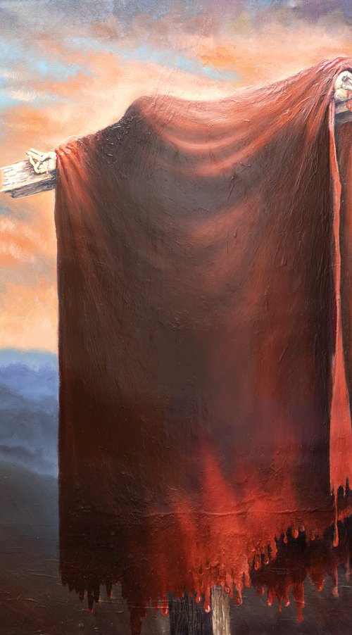 Crucifixion by Rakhmet Redzhepov