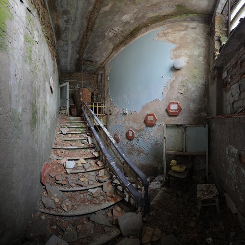 #31. Pripyat kindergarten staircase 1 - Original size by Stanislav Vederskyi
