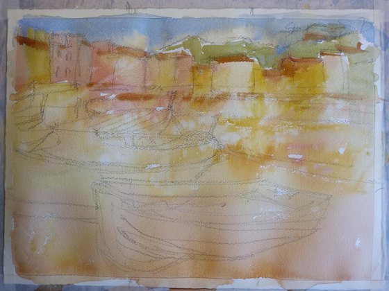 Winter light on Sestri Levante