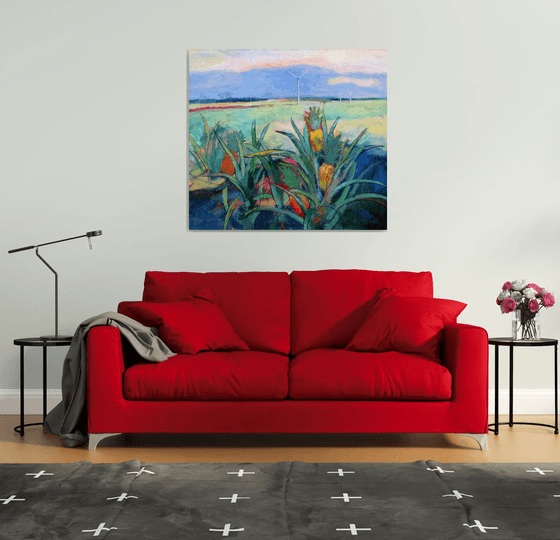 Pineapple at Twilight