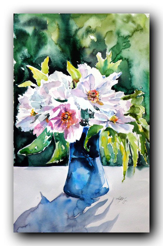 Still life with flowers
