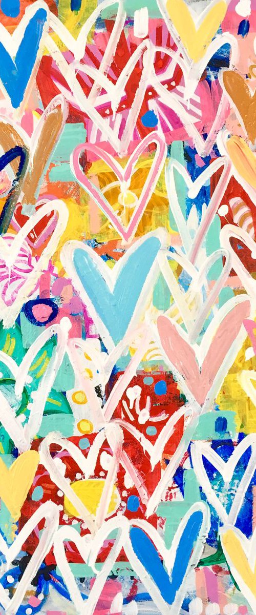 Spring Hearts by Mercedes Lagunas