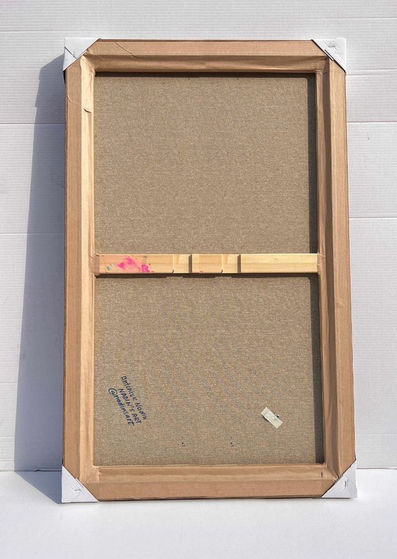 Pink Serenity - framed