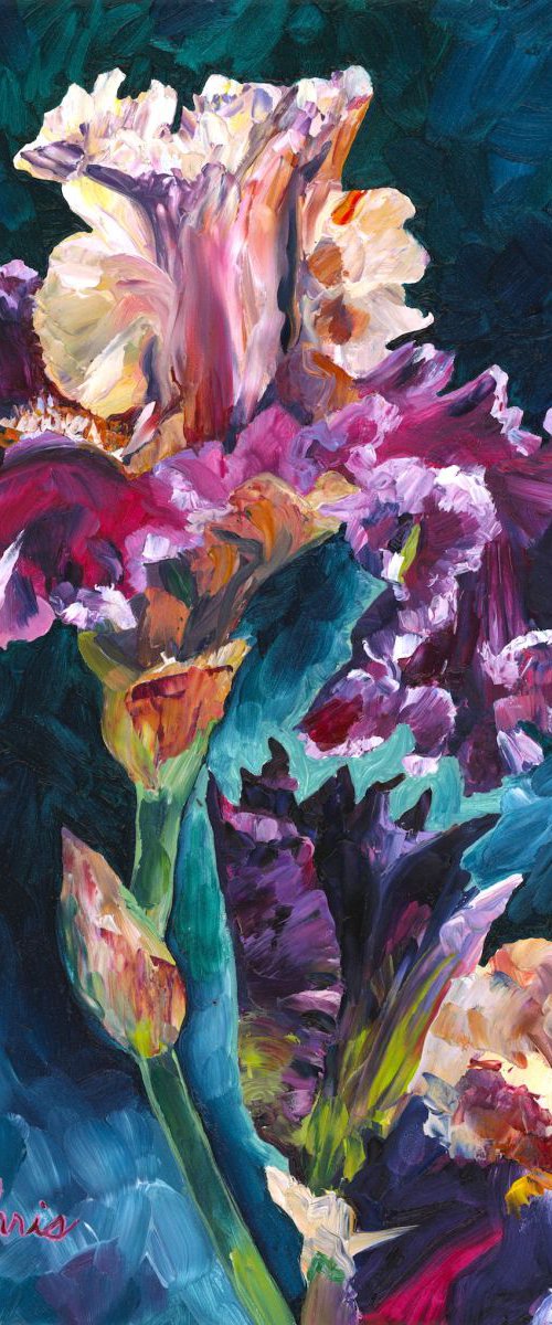 "Roaring Twenties" Iris by Christina M Plichta