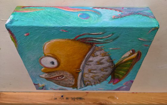 HOMER FISH - ( 19,5 x 22 x 5,5 cm )