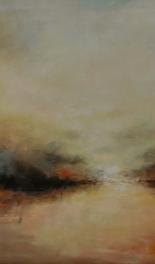 Abstract Landscape by Vishalandra Dakur