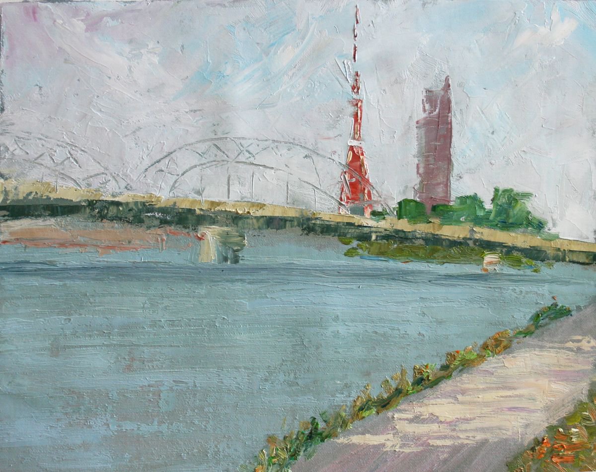 City Of Riga. By Salana Art / Svetlana Samovarova, 16 X 12, Artwork For Sale On Artfinder