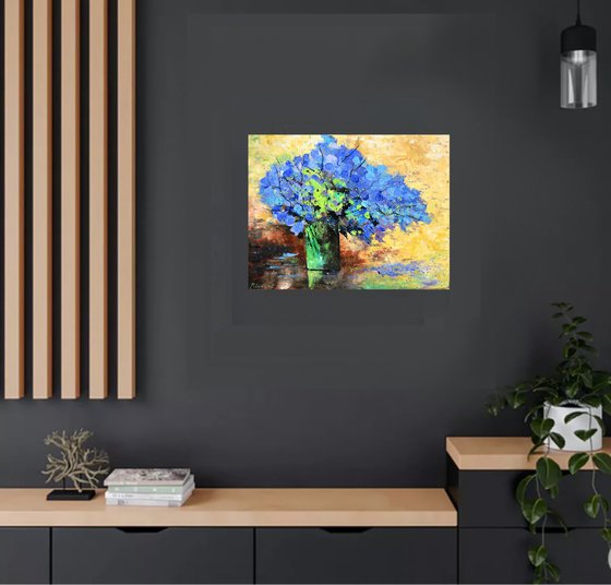 Blue still life  -6523