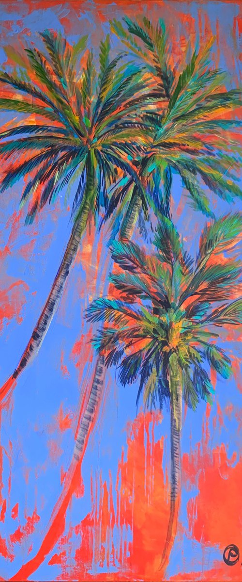 Palms tree by Olga Pascari