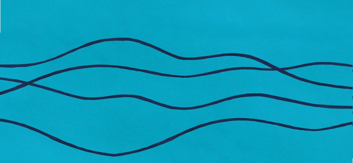 Ask the Mountains #27 - Extra Large Abstract Landscape - Shipping Rolled in a Tube by Arisha Monn