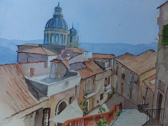 Rooftops over Ragusa