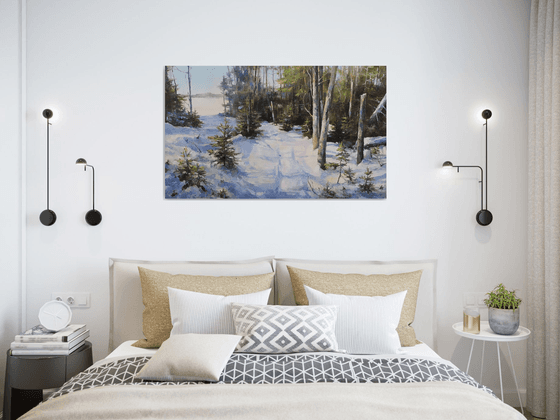 The path to the frozen lake