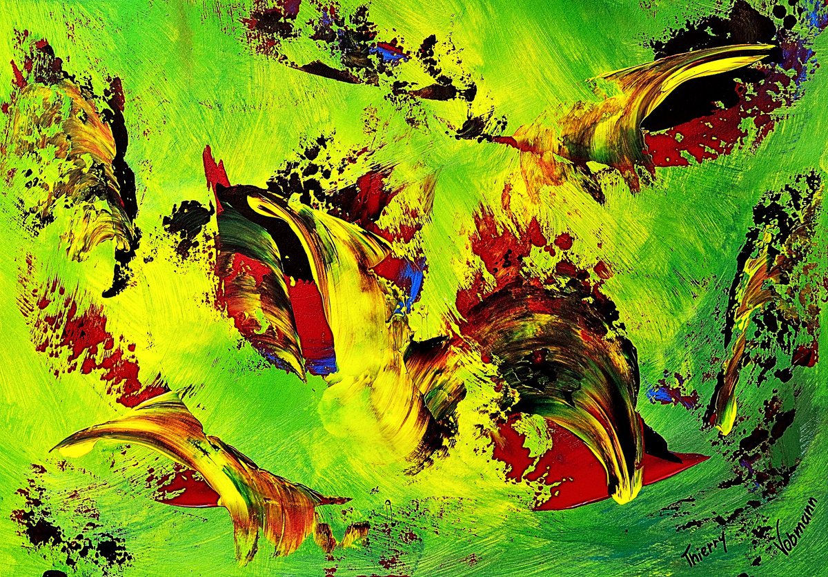 Ideal Gift 67 By Thierry Vobmann. Abstract ., 17 X 12, Artwork For Sale On Artfinder