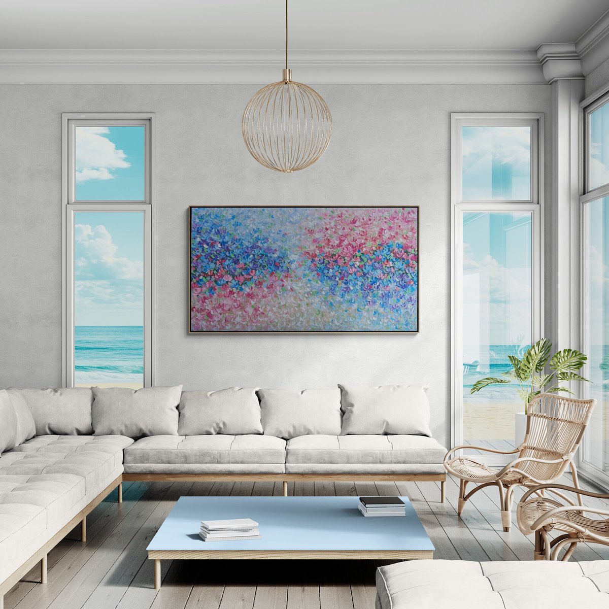 Dreaming Of The French Riviera By Belinda Nadwie, 71 X 39, Artwork For Sale On Artfinder
