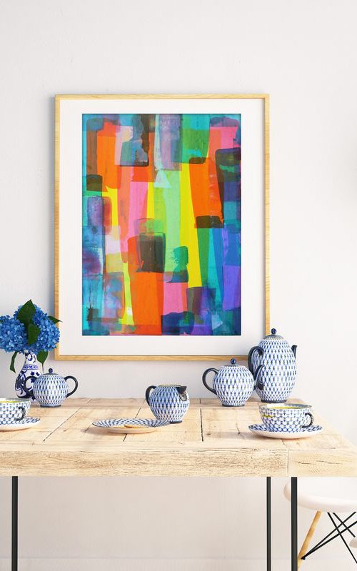 In technicolor #1 by Carolynne Coulson