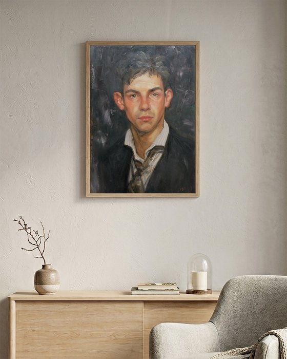 Portrait of a young man