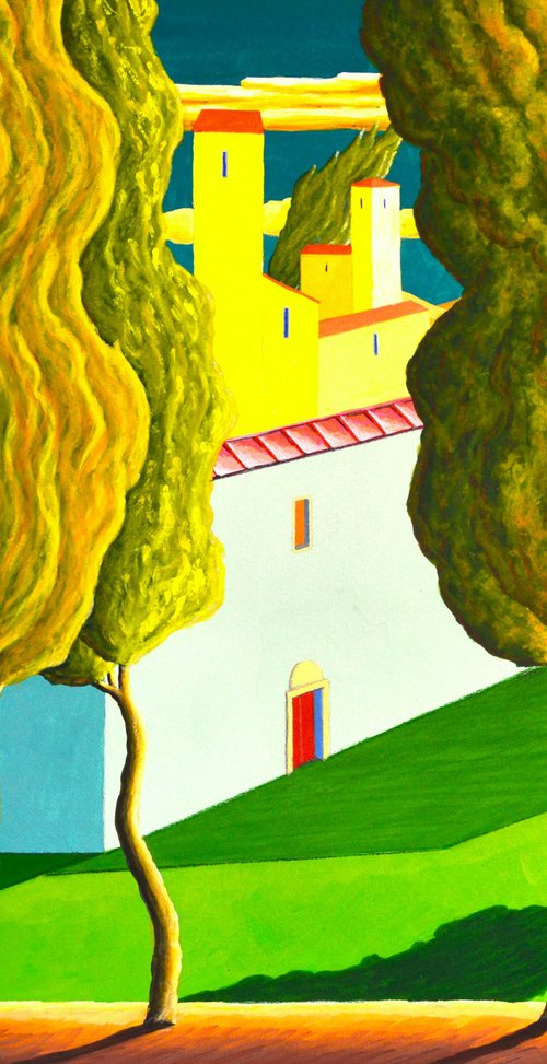 CITTA' "VEDUTA" by Giuliano Monechi