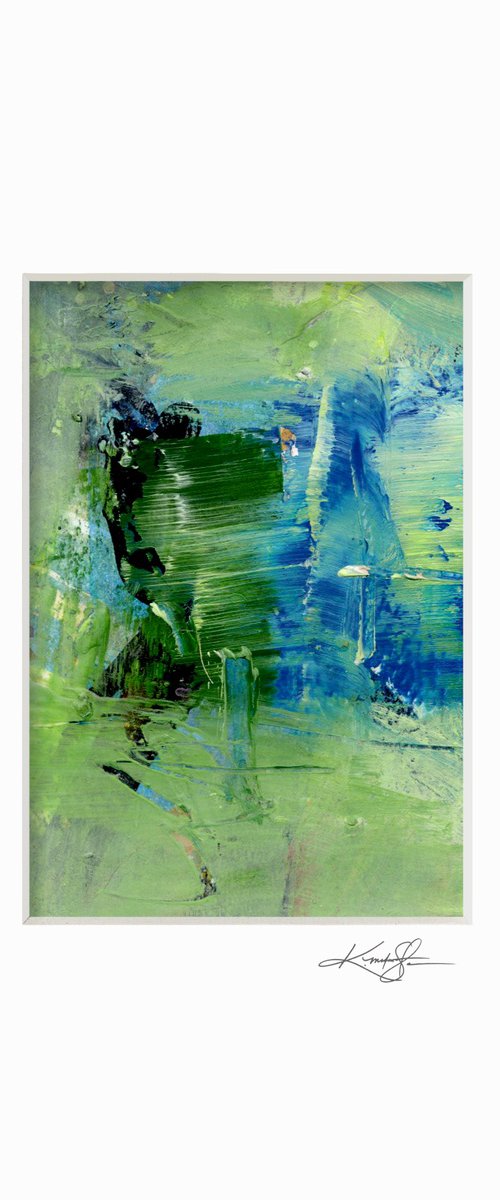 Oil Abstraction 370 by Kathy Morton Stanion