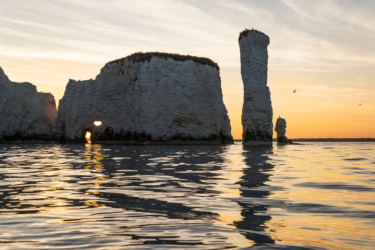 OLD HARRY ROCKS 2 by Andrew Lever
