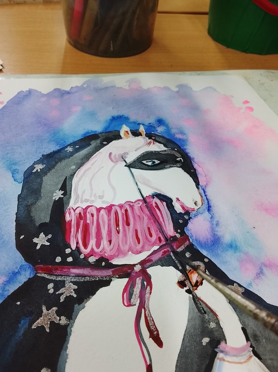 I am not myself, and the horse is not mine