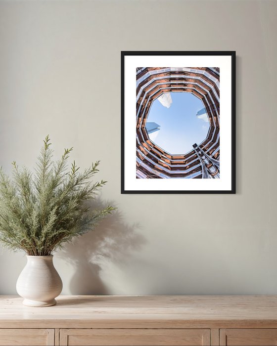 EYES TO THE SKY IN NEW YORK (black frame)