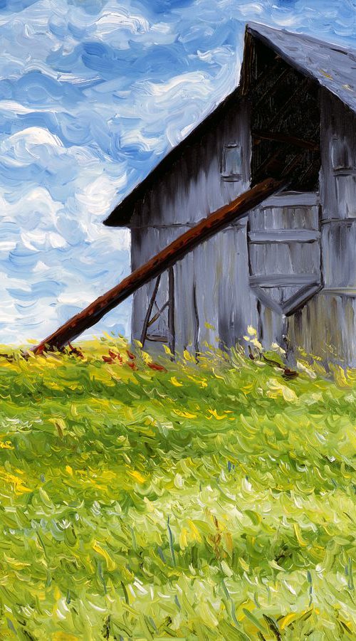 Barn on Pines Road by Bill Stone