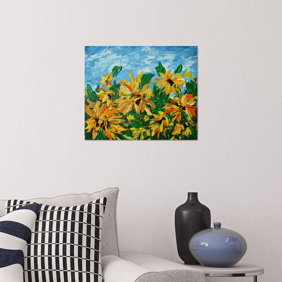 Sunflowers / Original Painting