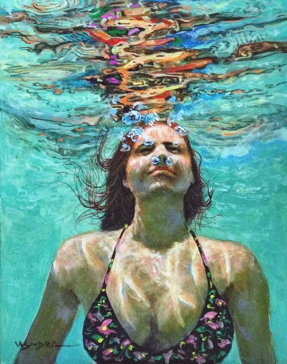 Girl swimming43