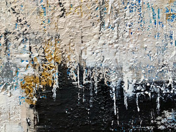 Live This Day - XL LARGE,  TEXTURED ABSTRACT ART – EXPRESSIONS OF ENERGY AND LIGHT. READY TO HANG!