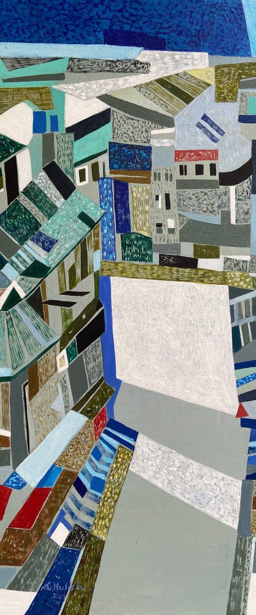 Flat levels of the deepness 1 by Kate Kulish