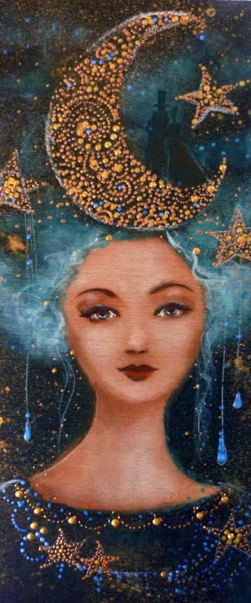 Fly me to the moon by Loetitia Pillault