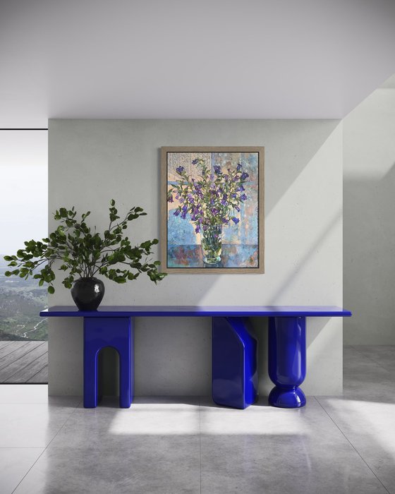 Bouquet of bellflowers