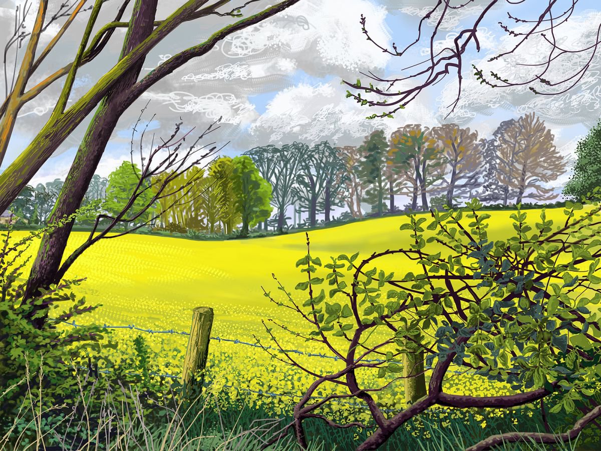 Spring Fields, Newbrugh by Jeff Parker