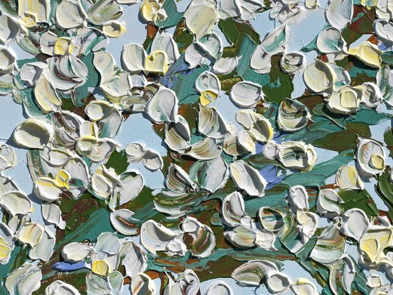 Waiting for sprint - Cherry Blossom Painting