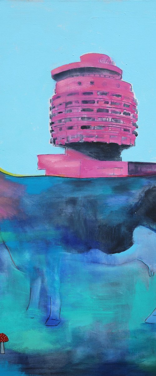 Salyut Hotel. Kyiv City. Ghost Town series by Artem Andreichuk