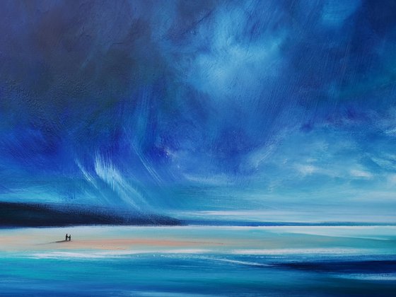 Together VII - seascape, emotional, panoramic