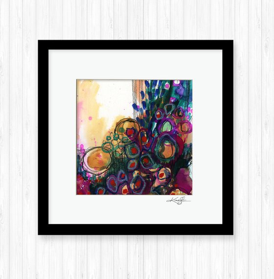 I Dance With Color In The Magical Garden 10 - Abstract Painting by Kathy Morton Stanion
