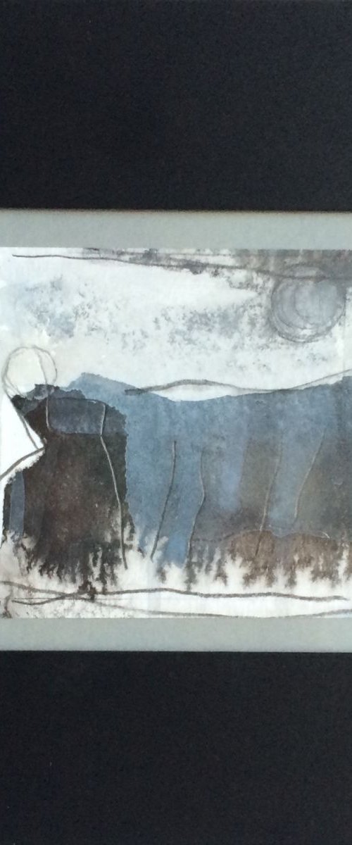 Another Grey Moon I Nightscape I Landscape by Gesa Reuter