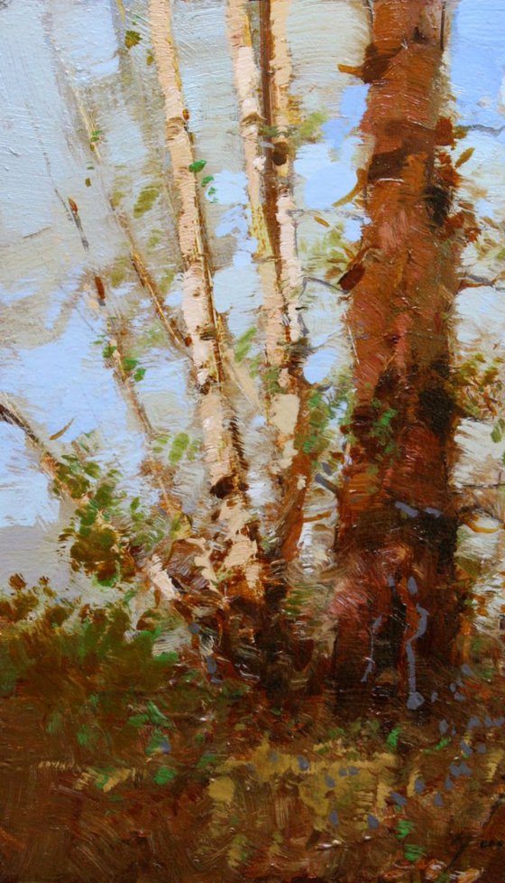Landscape oil Painting One of a kind Signed