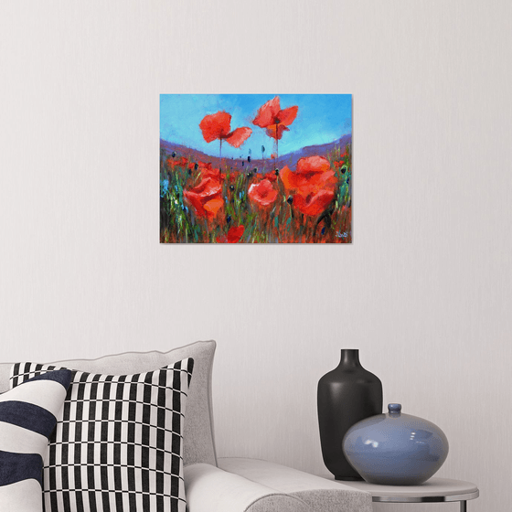 Coral Poppies