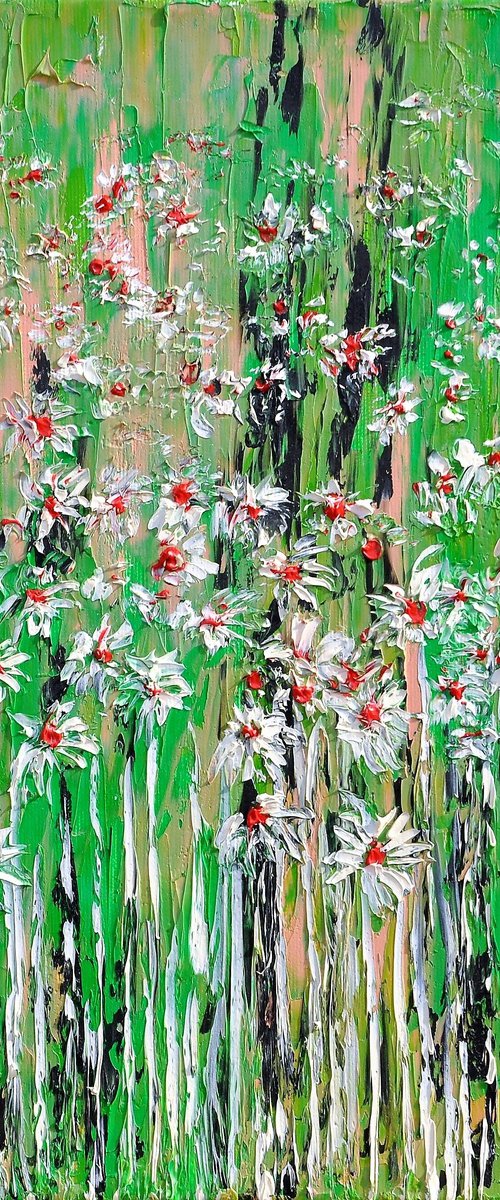 Daisies In The Grass by Daniel Urbaník