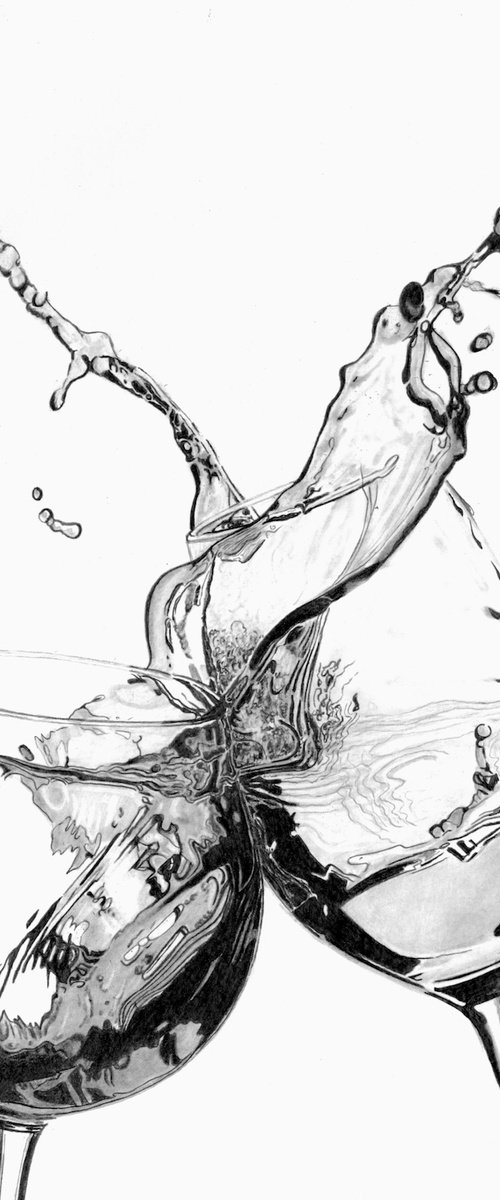 Wine Splash by Paul Stowe