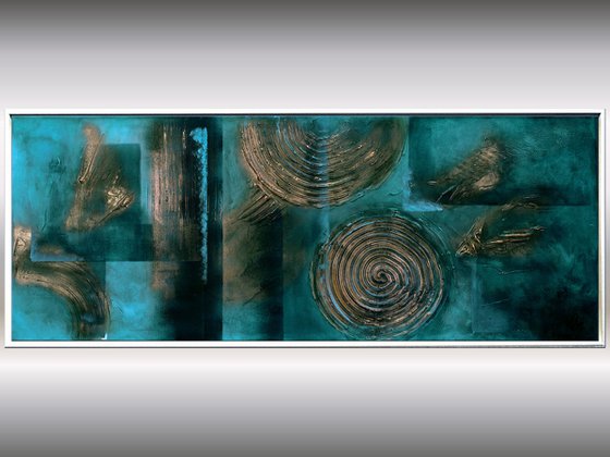 Atmosphere  - Abstract Art - Acrylic Painting - Canvas Art - Abstract Painting - Industrial Art
