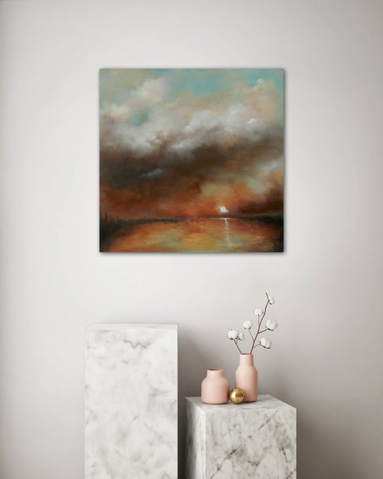 Sunset Evening, The Norfolk Fenland