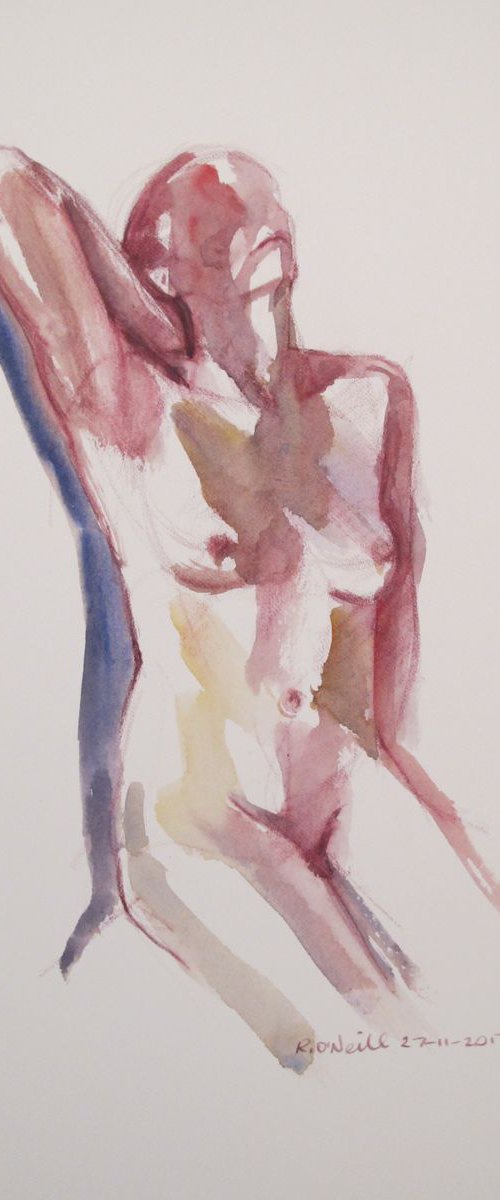 seated female nude by Rory O’Neill