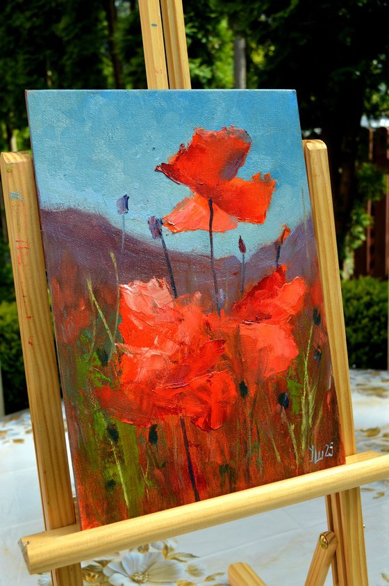 Coral Poppies 30Х21