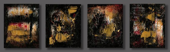 Urban Mystic Collection - 4 paintings