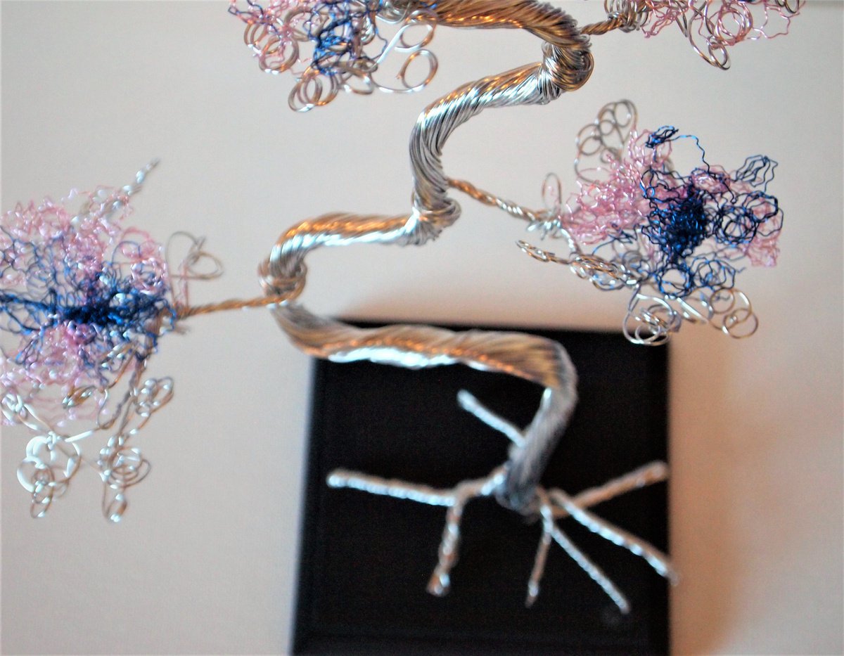  Verdi Bonsai Tree Wire Sculpture : Handmade Products